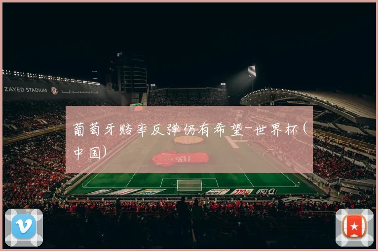 葡萄牙赔率反弹仍有希望-世界杯(中国)